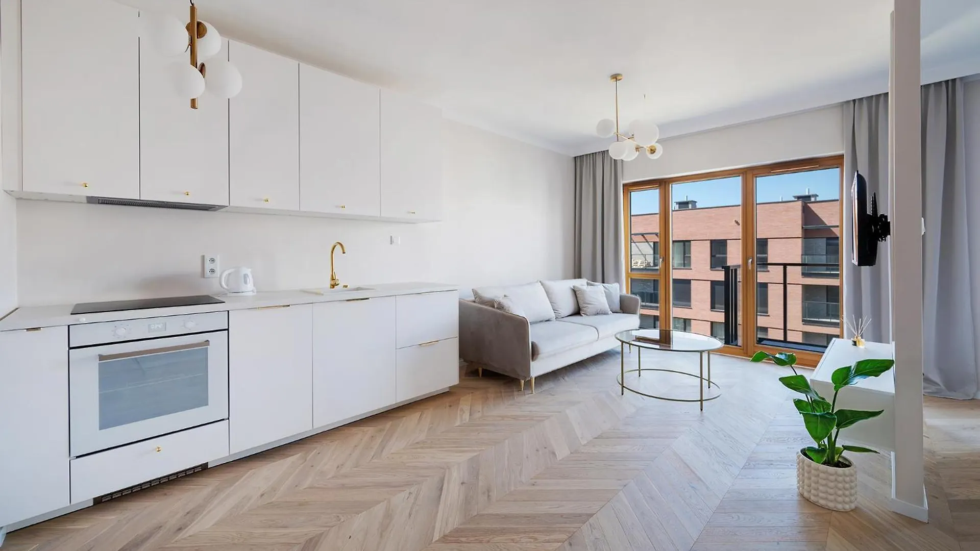 Apartament Golden Landing - Apartament W Centrum Gdanska